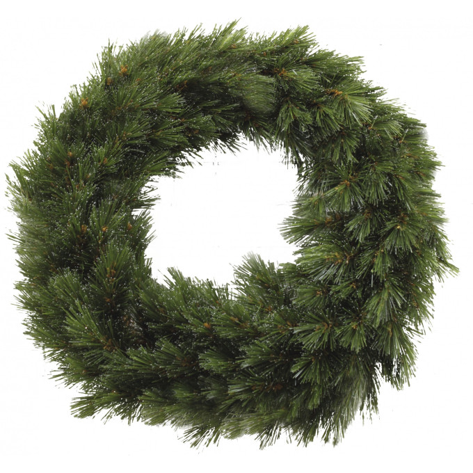 Венок хвойный Лесная красавица TRIUMPH TREE диам 60 см зеленый 73691